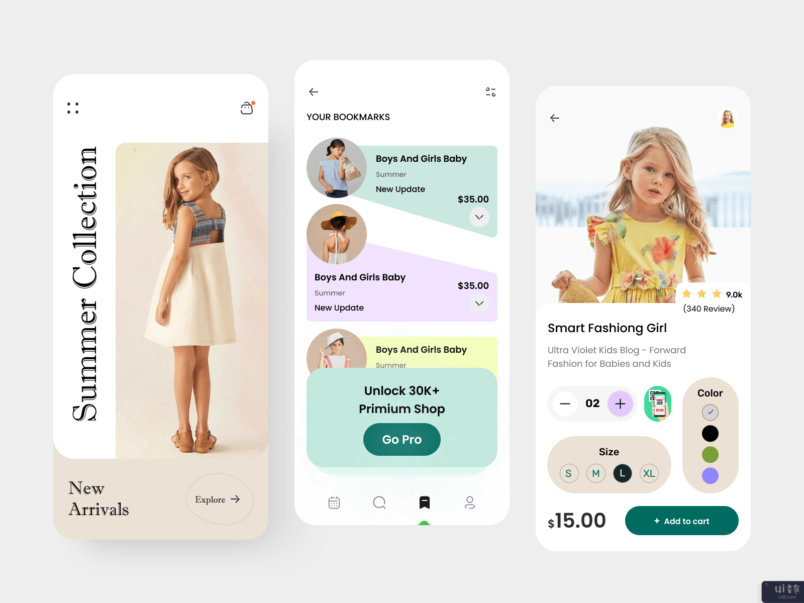 时尚电商应用(Fashion E-Commerce App)插图