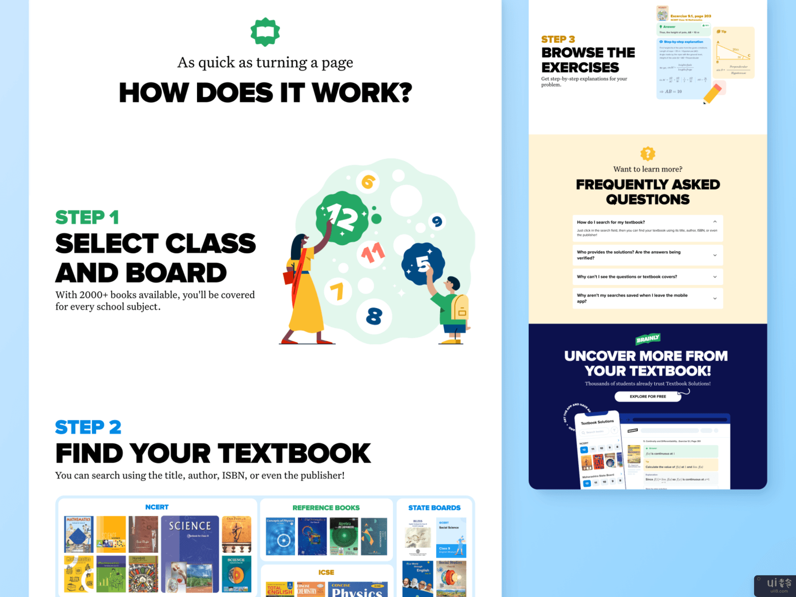 教科书解决方案 - 着陆页(Textbook Solutions – Landing Page)插图