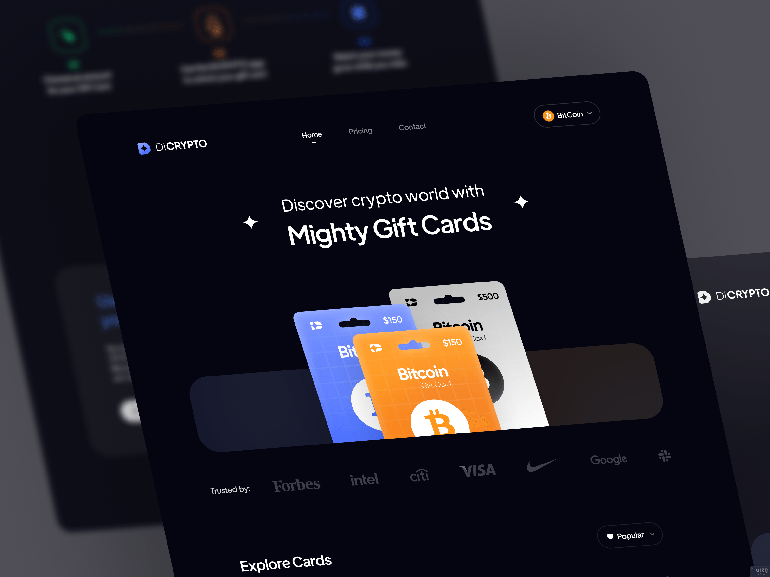 DCRYPTO ⁝ Crypto Landing page(DCRYPTO ⁝  Crypto Landing page)插图