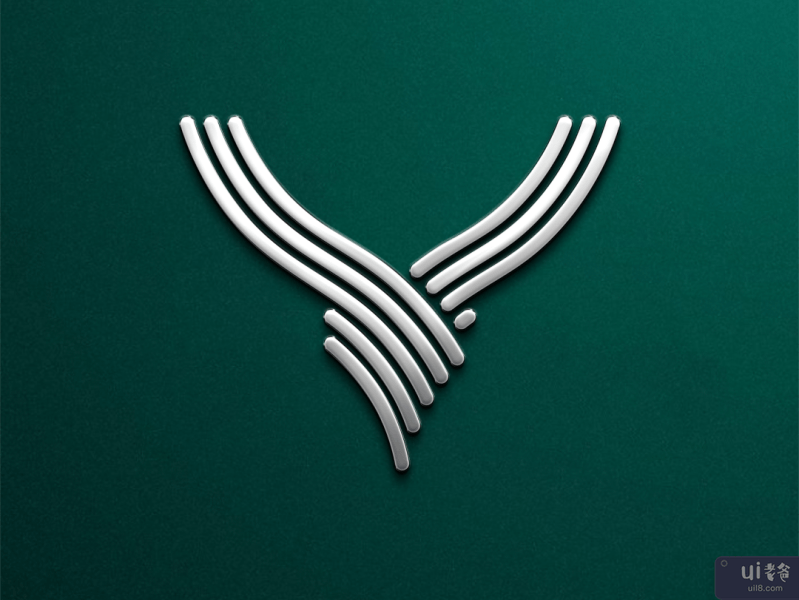 鹿行标志(Deer Line Logo)插图
