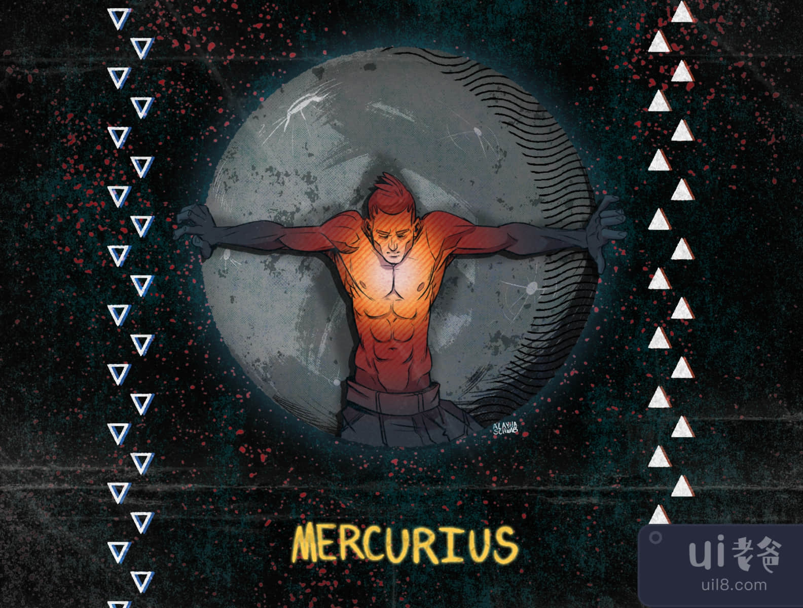 "Mercurius "墨丘利("Mercurius" Mercury)插图