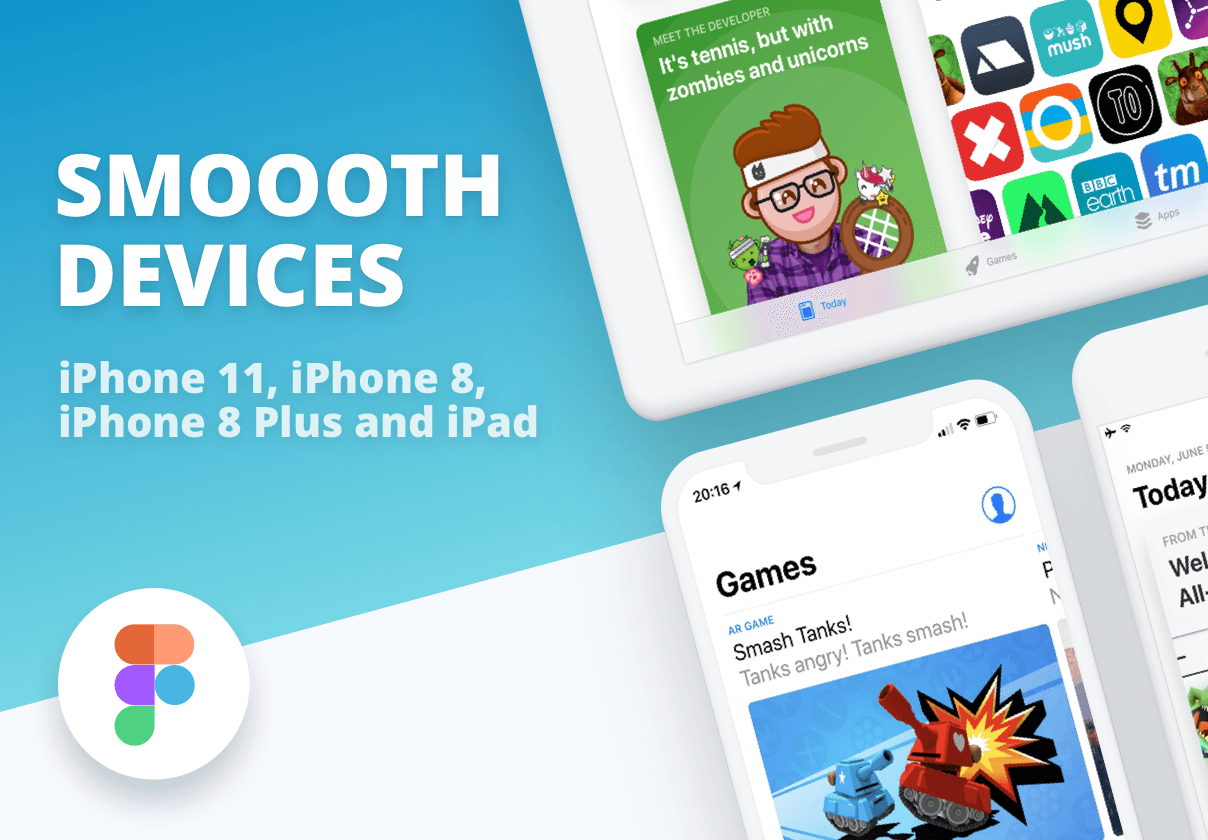 Figma的Smoooth设备 (Smoooth Devices for Figma)