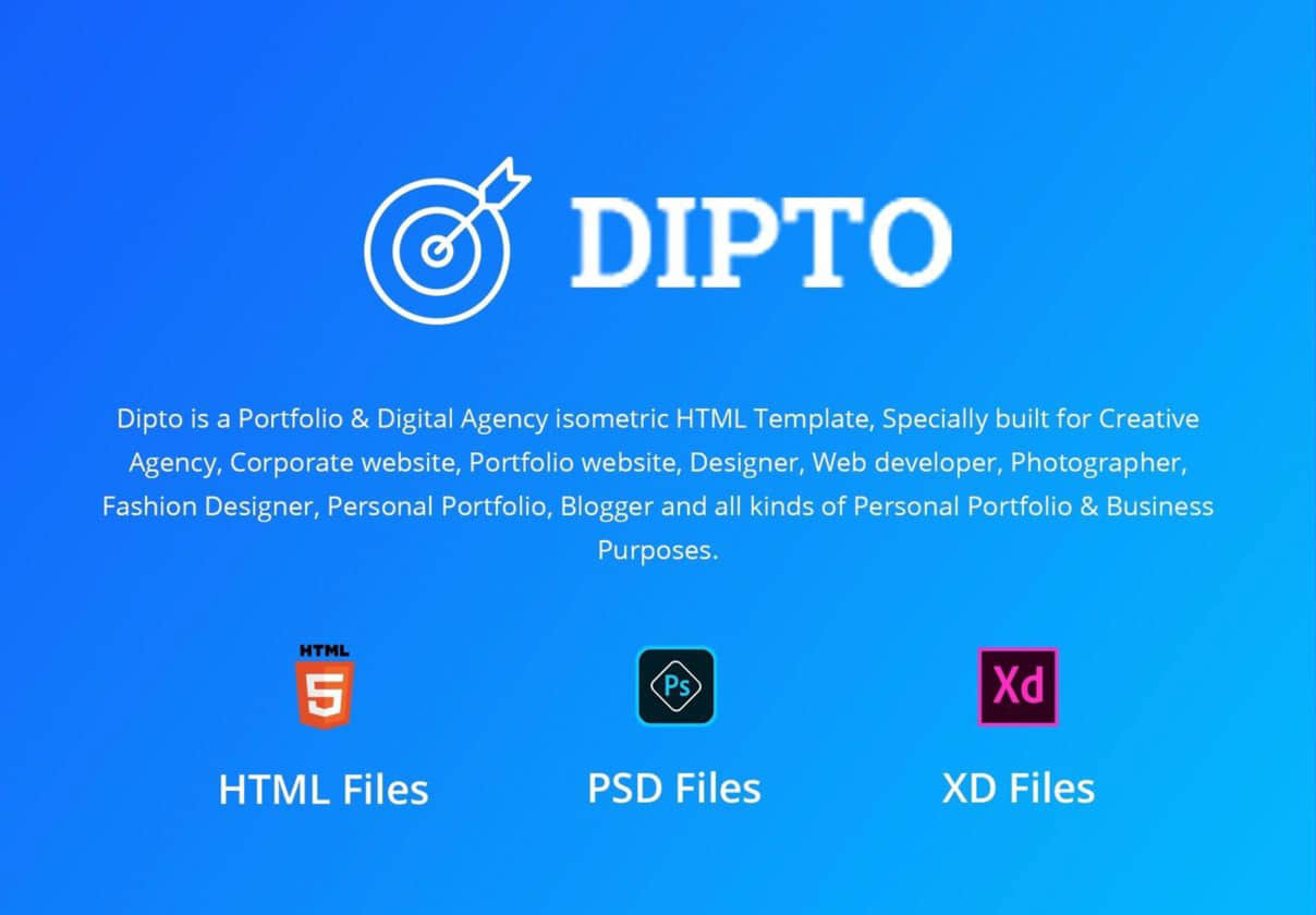 Dipto - 数字机构HTML模板 (Dipto - Digital Agency HTML Te