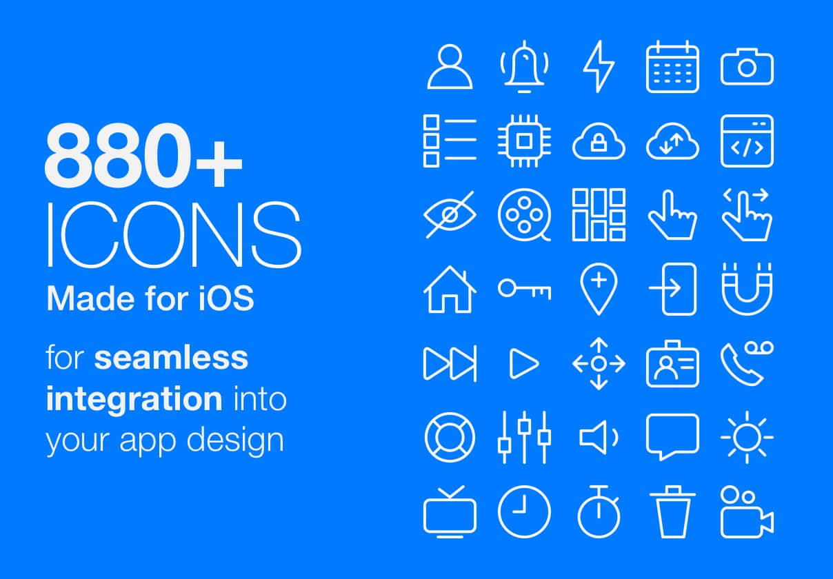 图标包--为iOS而生 (Icon bundle – Made for iOS)