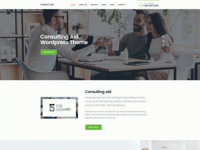 咨询网站模板(Consultancy Web Template)