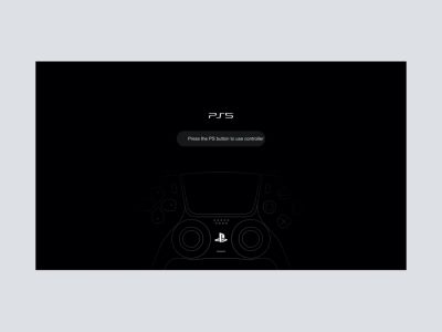 InVision工作室的PlayStation 5概念UI(PlayStation 5 Concept UI for InVision Studio)