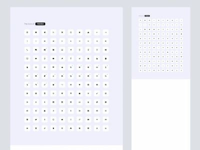 每个像素都完美的图标(The Icon of - Perfect in every pixel)