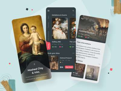 展览应用设计(Exhibition App Design)