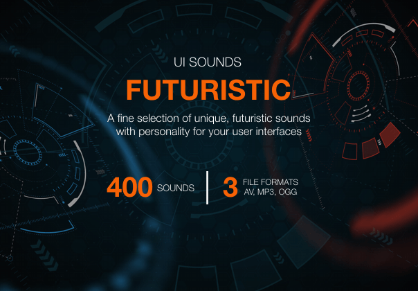 UI声音的未来主义 (UI Sounds Futuristic)