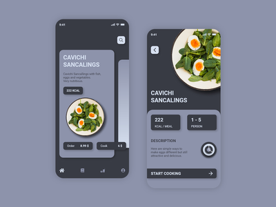 鸡蛋食品用户界面(Eggs Food UI)