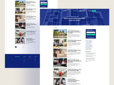 博客页面 UI 设计(Blog Page UI Design)