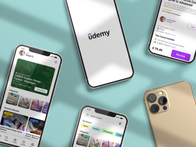 Udemy 应用重新设计(Udemy App Redesign)