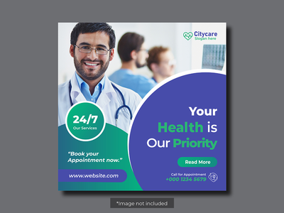 社交媒体在线商务机构网页横幅帖子模板(social media Online business agency web banner post template)