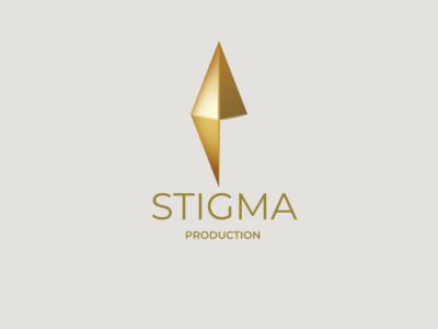 优雅的金钻石标志(Elegant Gold Diamond Logo)