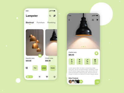 灯应用界面(Lamp App UI)