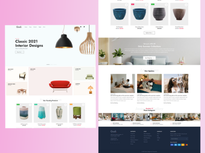 Godi - 电子商务网页模板(Godi - Eocmmerce Web Template)