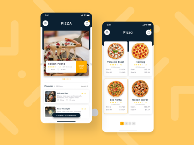 Zapyy - 食品应用程序 UI 套件(Zapyy - Food App UI Kit)
