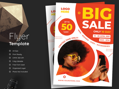 大甩卖传单(Big Sale Flyer)