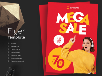 大型销售传单(Mega Sale Flyer)