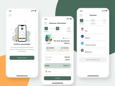 FinHom-Booking App UI Kit #6(FinHom-Booking App Ui Kit #6)