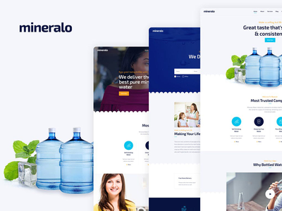 Mineralo-瓶装水输送服务 PSD(Mineralo - Bottled Water Delivery Service PSD)