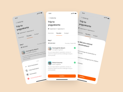 Moove - 计划行程（灯光模式）(Moove - Plan Itinerary (Light Mode))