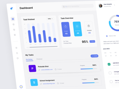 Ngatur - 任务管理仪表板(Ngatur - Task Management Dashboard)