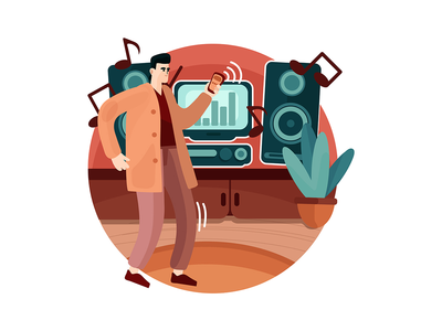 智能技术插图(Smart Technologies Illustration)