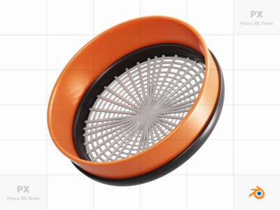 Pawon - 3D 厨房工具套装/筛子(Pawon - 3D Kitchen Tools Set / Sieve)