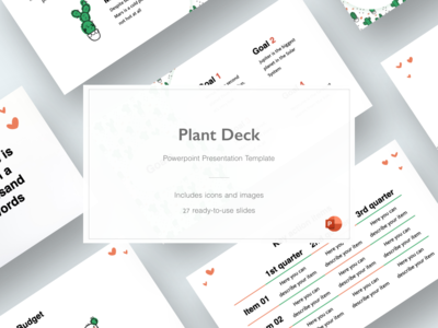 植物 - 终极演示模板(Plant - Ultimate Presentation Template)