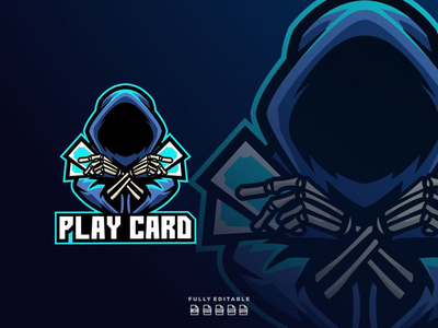 扑克牌标志(Poker Play Card Logo)