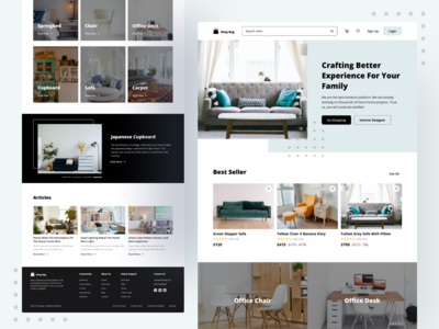 购物袋 - 家具网站(Shop Bag - Furniture Website)