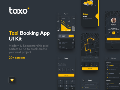 Taxo - 用户界面套件(Taxo - Ui Kit)