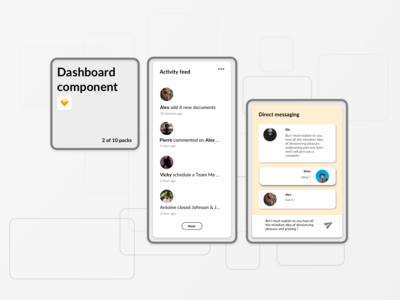 仪表板组件 - 团队管理(Dashboard Components - Team Management)