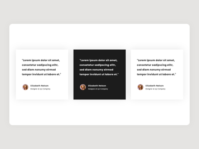 推荐网页登陆页面(Testimonials Web Landing Page)