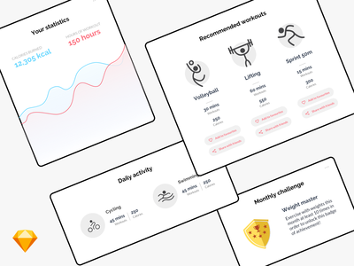锻炼训练 UI 组件(Workout Training UI Components)