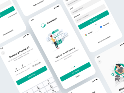 旅游应用设计(Travel app design)