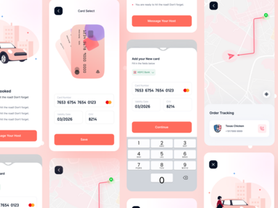 乘车共享移动应用程序(Ride Sharing Mobile App)