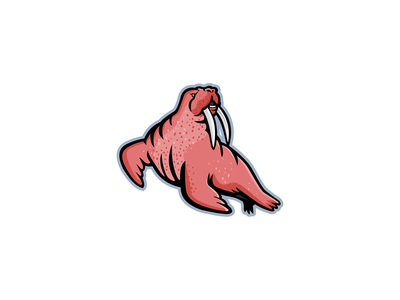 长牙海象吉祥物(Long-tusked Walrus Mascot)