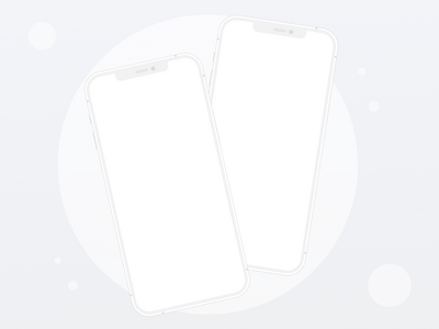 iOS移动应用展示演示样机(iOS Mobile App showcase Presentation Mockup)