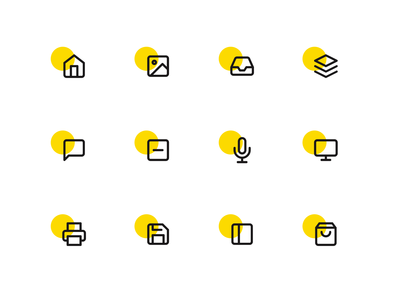 极光图标集(Aurora Icons Set)