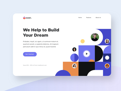 Aven - 登陆页面(Aven - Landing Page)