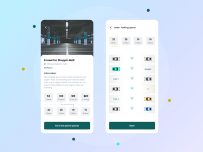 停车场应用程序(Car parkin app)