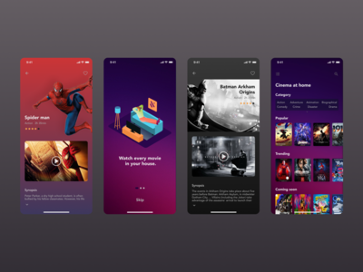 娱乐 UI 概念(Entertainment UI Concept)