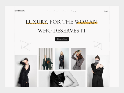 Esmeralda - 时尚英雄专区(Esmeralda - Fashion Hero Section)