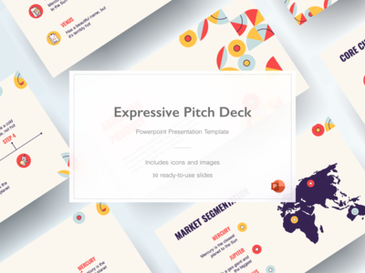 富有表现力的 Pitch Deck - 终极演示模板(Expressive Pitch Deck - Ultimate Presentation Template)