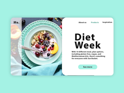 饮食网页(Diet Web Page)