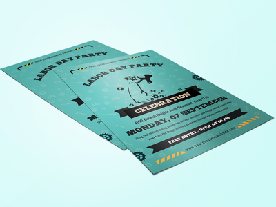 劳动和联邦日传单-04(Labor & Federal Day Flyer-04)