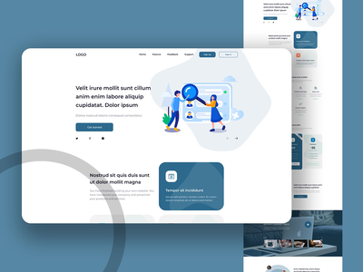服务登陆页面(Service Landing Page)