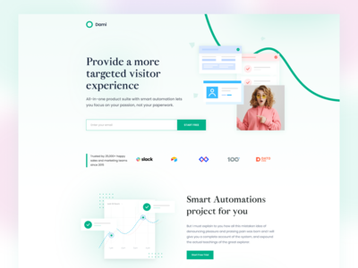 SaaS登陆页面(SaaS Landing Page)